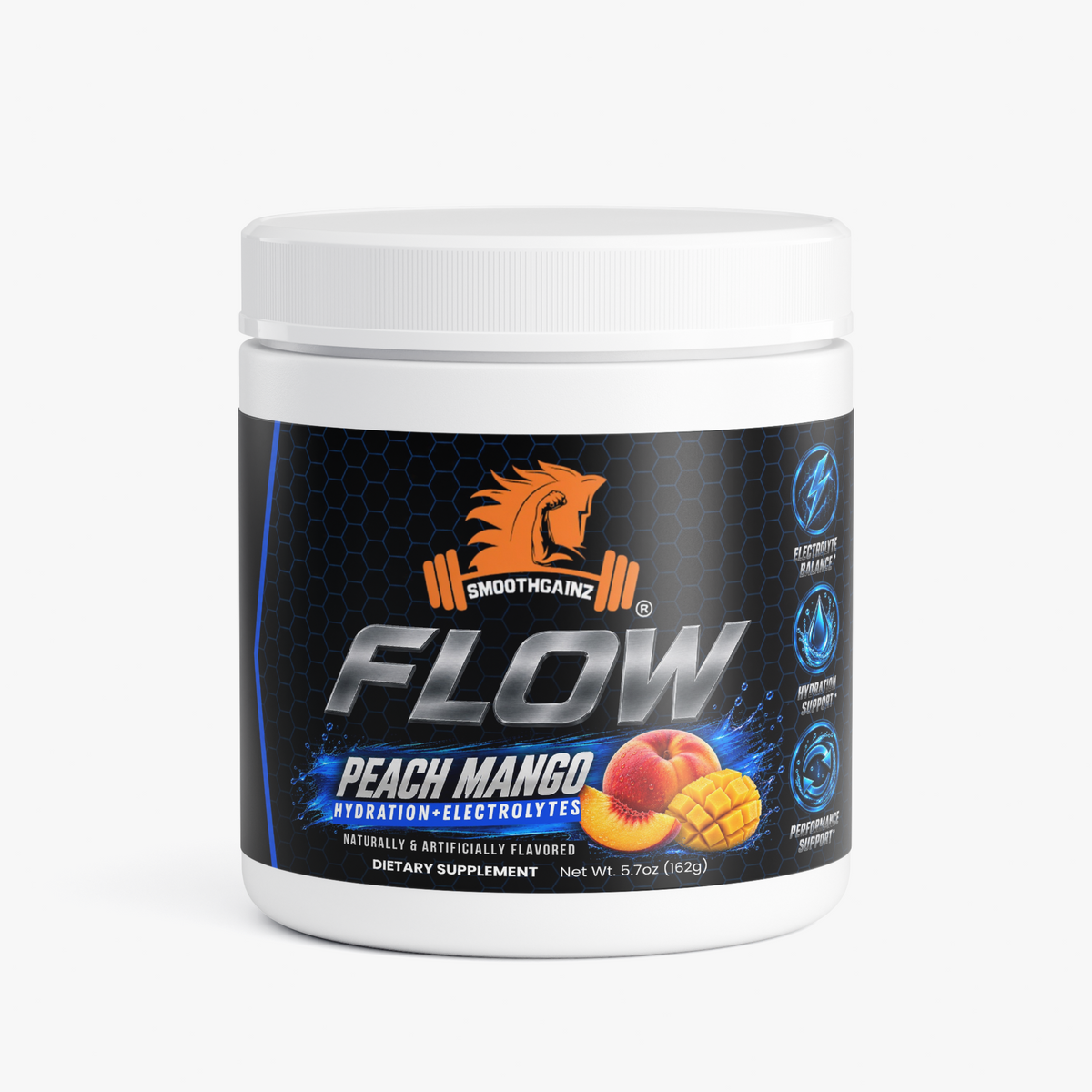 FLOW - ELECTROLYTES (Peach Mango)