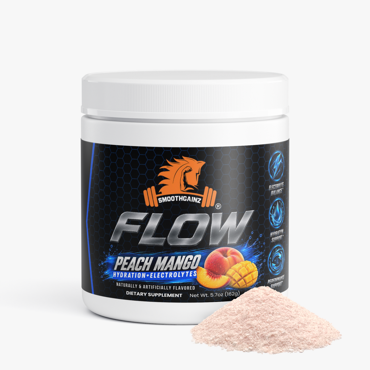 FLOW - ELECTROLYTES (Peach Mango)