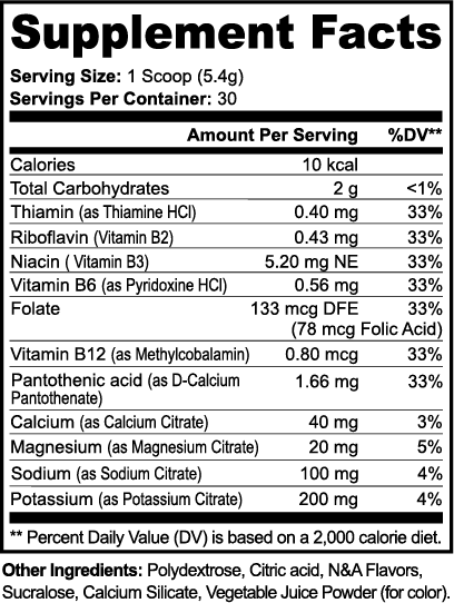 FLOW - ELECTROLYTE (Matcha Green Tea)